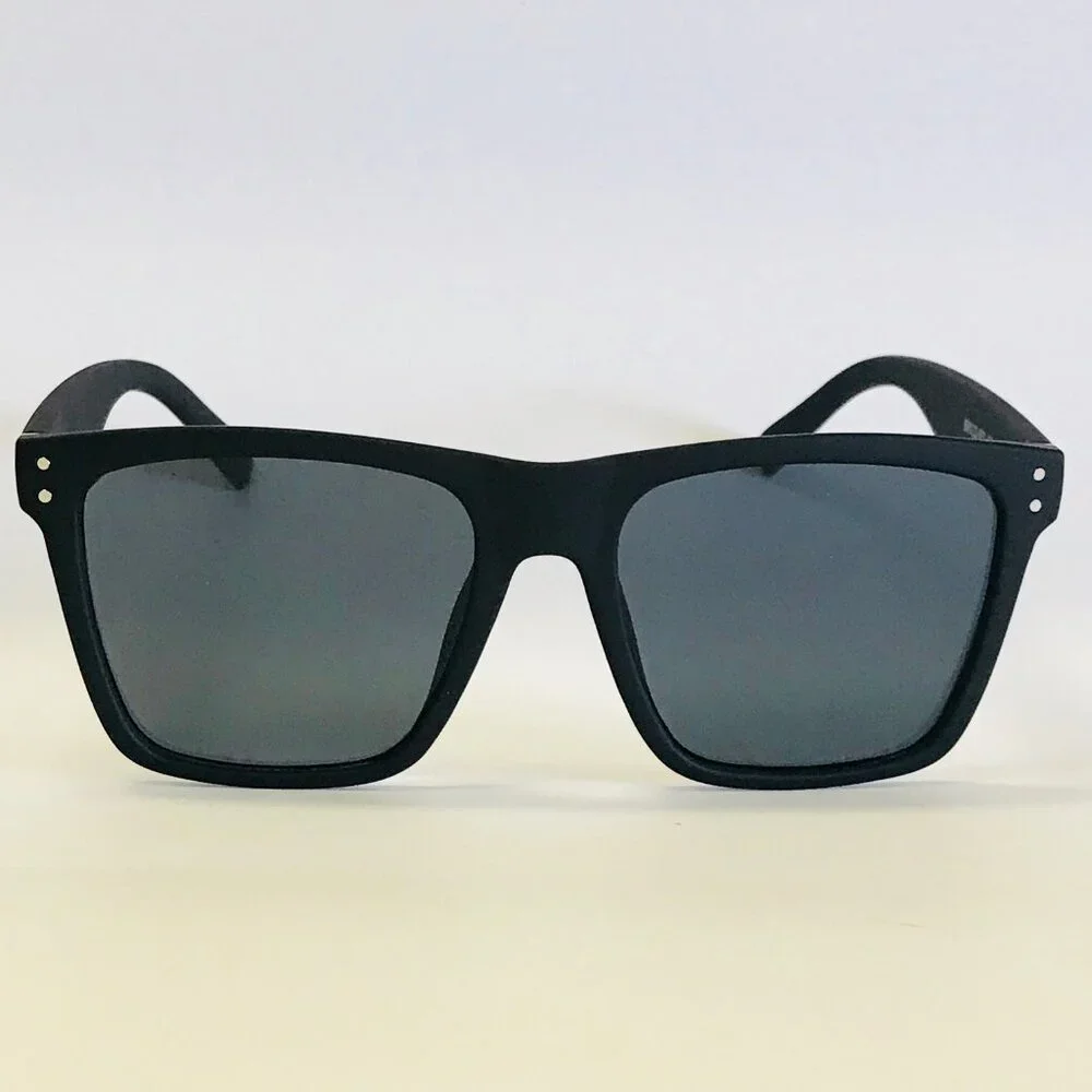 Men Sports Sunglasses Fashion Designer Retro Black Lens Outdoor Square Lentes‎